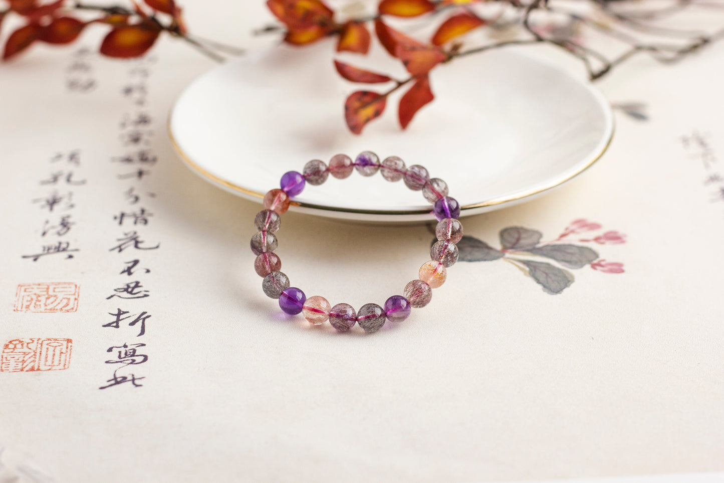 <You's jewelry>Exclusively customized super seven bracelets (8+)