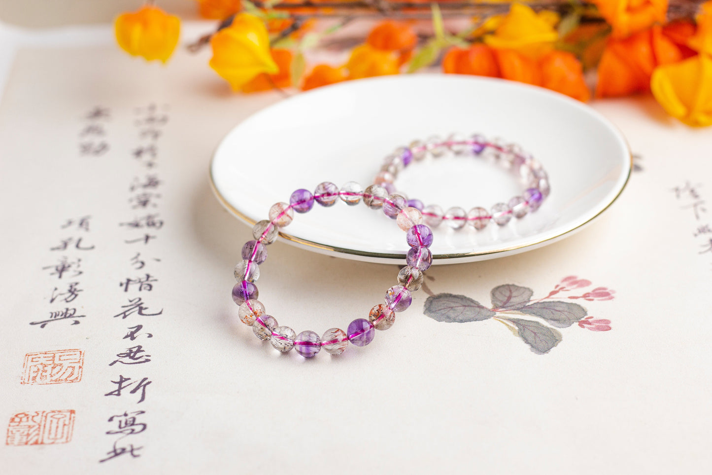<You's jewelry>Exclusively customized super seven bracelets (8+)