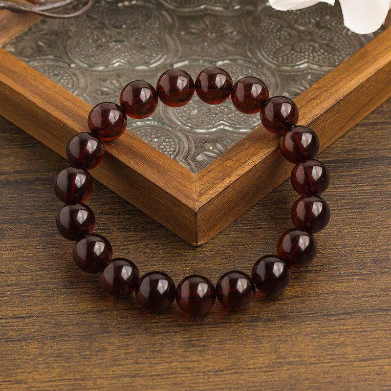 <You's jewelry>Exclusive customized blood amber bracelet(10+)