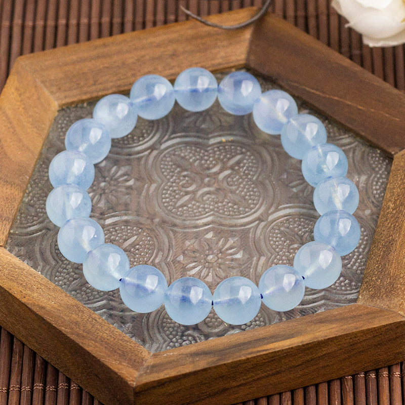 <You's jewelry>Exclusive customized aquamarine bracelet(10+)
