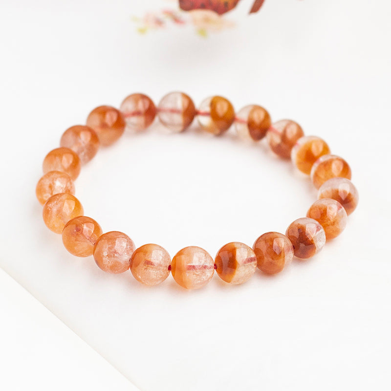 <You's jewelry>Exclusively customized Red Rutilated cornucopia bracelet(9+)