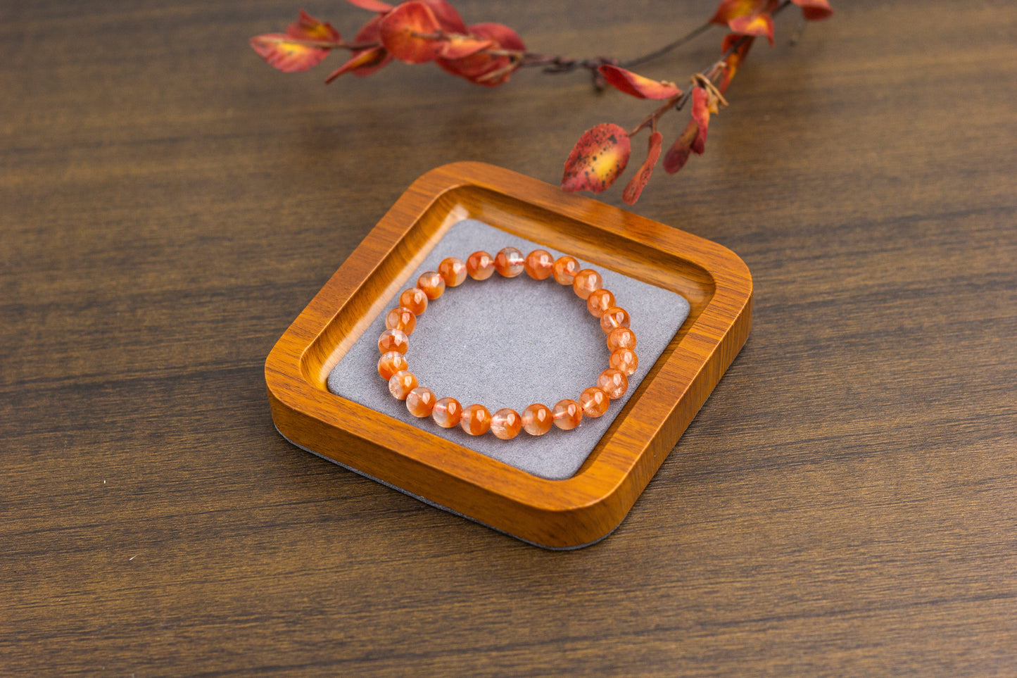 <You's jewelry>Exclusively customized Red Rutilated cornucopia bracelet(7+)