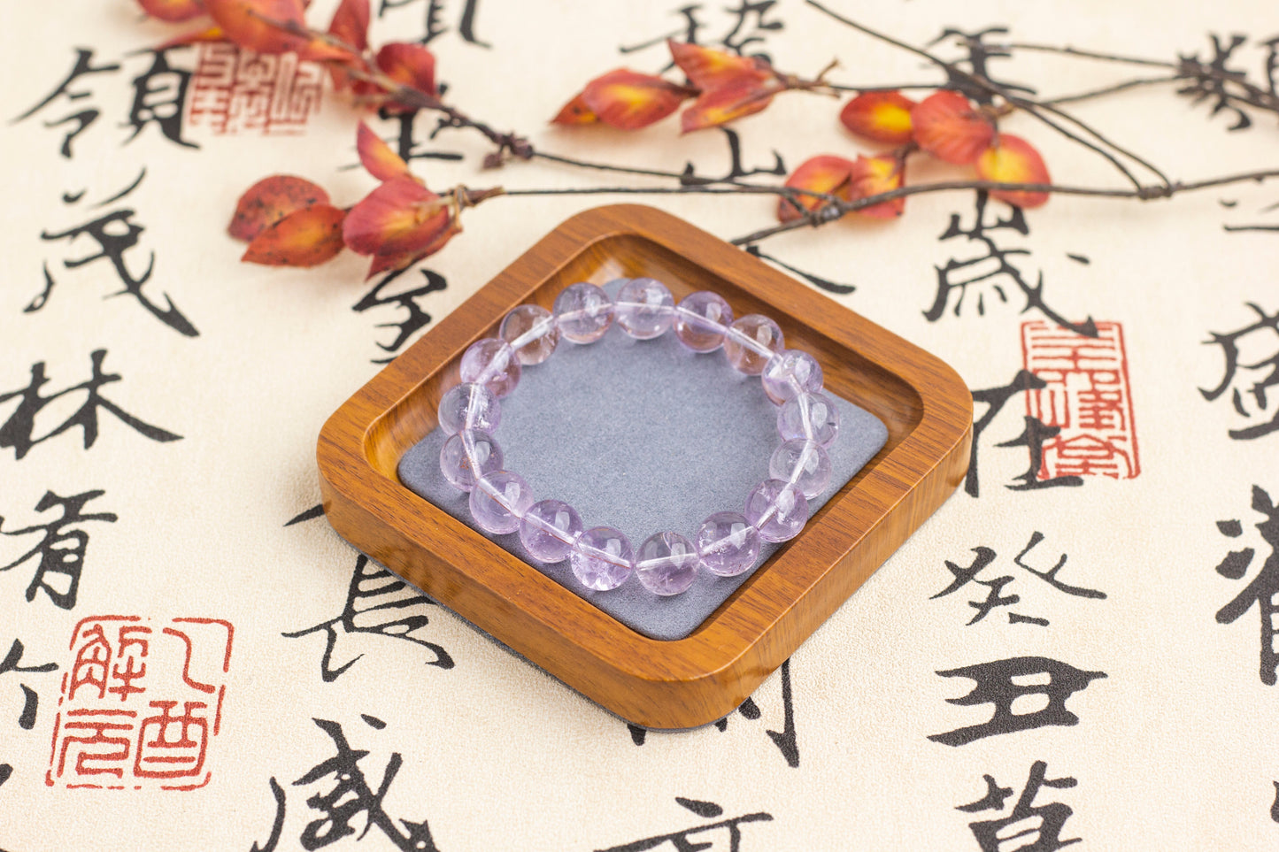 <You's jewelry>Exclusive customized amethyst bracelet(12+)