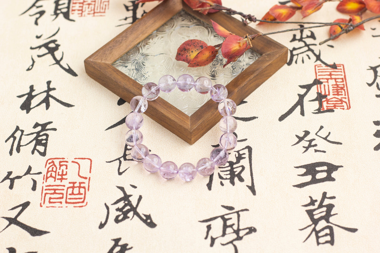 <You's jewelry>Exclusive customized amethyst bracelet(12+)