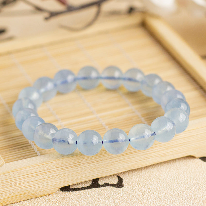 <You's jewelry>Exclusive customized aquamarine bracelet(9+)