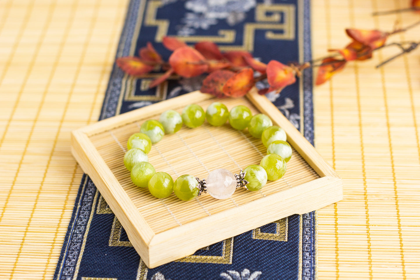 <You's jewelry>Exclusively customized green milk cap bracelets(12+)