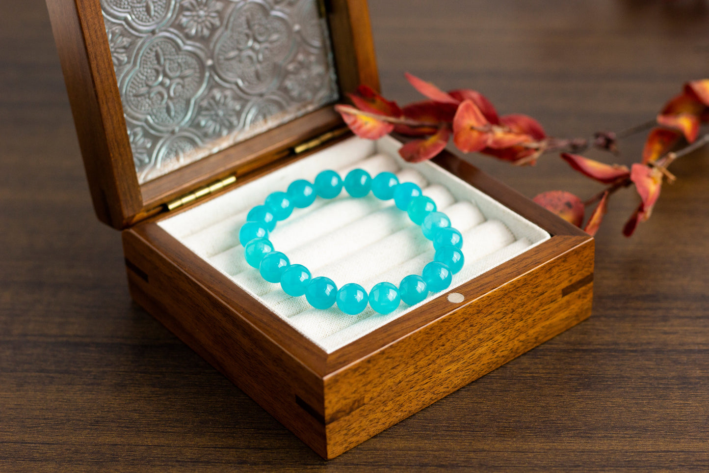 <You's jewelry>Exclusive customized amazonite bracelet(9+)
