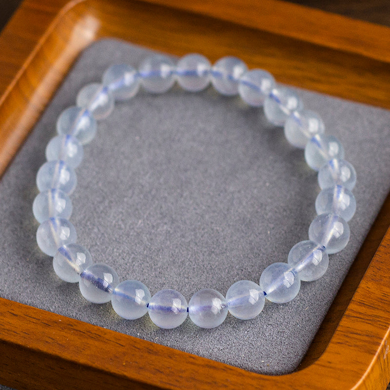 <You's jewelry>Exclusive customized aquamarine bracelet(7+)