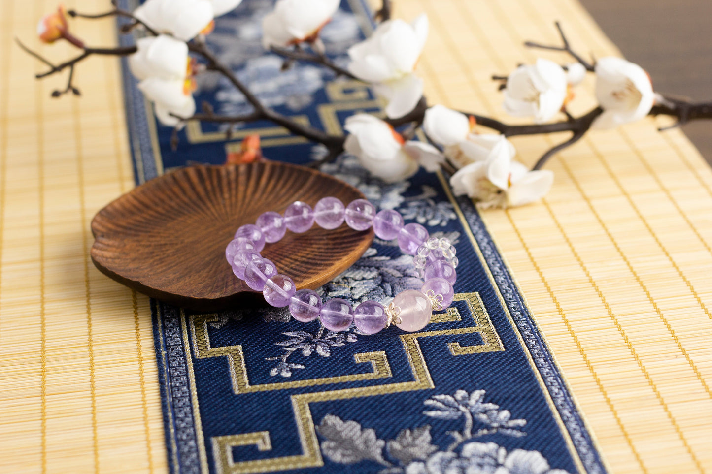 <You's jewelry>Exclusive customized lavender amethyst bracelet(10+)