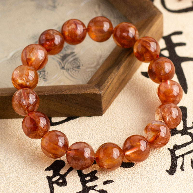 <You's jewelry>Exclusively customized red plastic flower bracelets(12+)