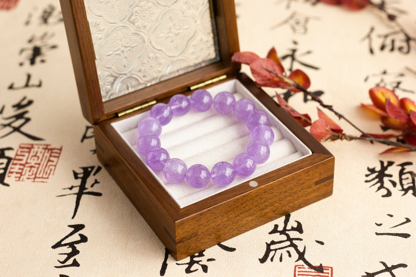 <You's jewelry>Exclusive customized lavender amethyst bracelet(14+)