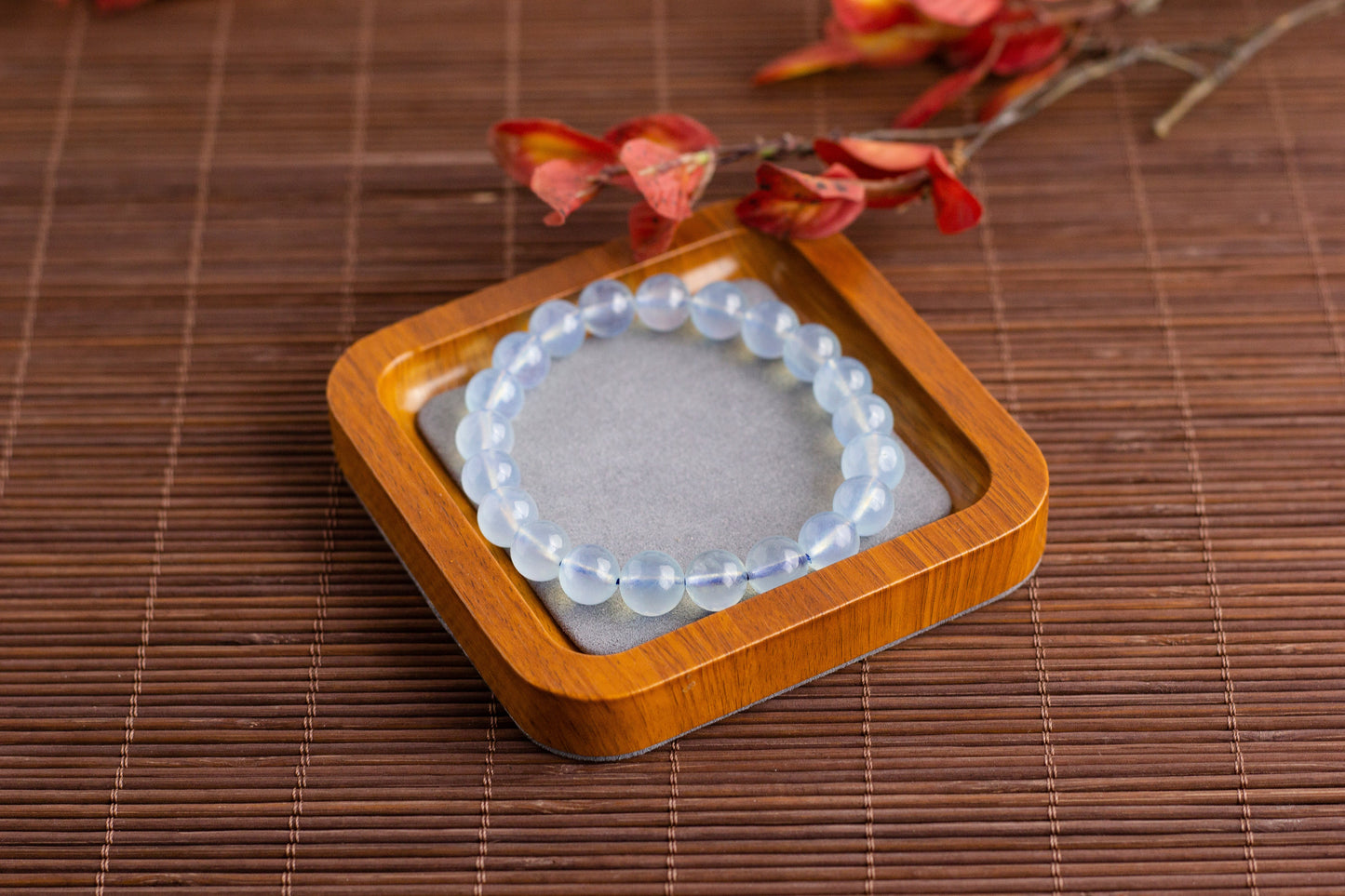 <You's jewelry>Exclusive customized aquamarine bracelet(9+)