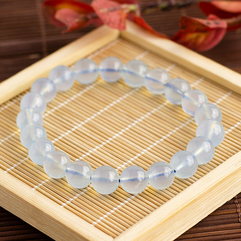<You's jewelry>Exclusive customized aquamarine bracelet(9+)