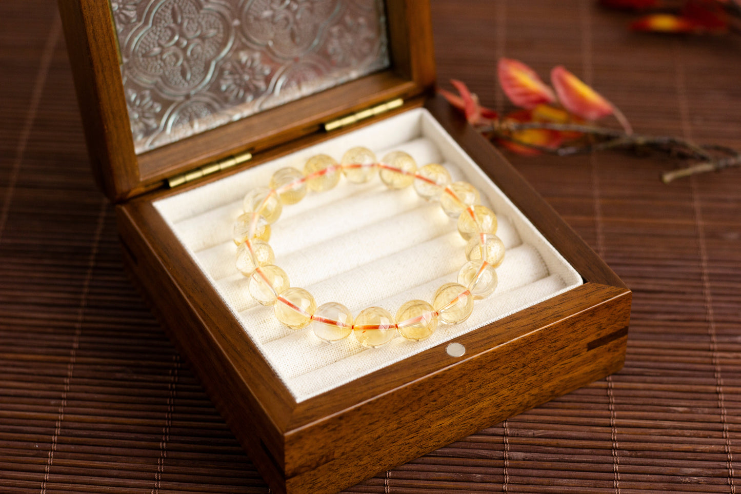 <You's jewelry>Exclusive customized citrine bracelet(11+)