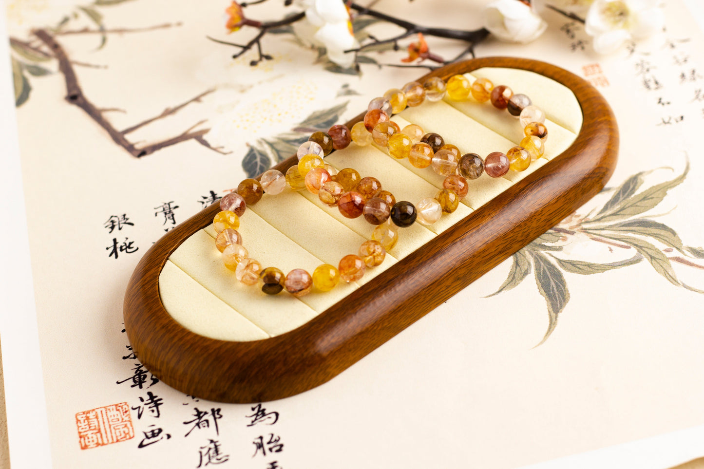 <You's jewelry>Exclusively customized koi plastic flower bracelets(10+)