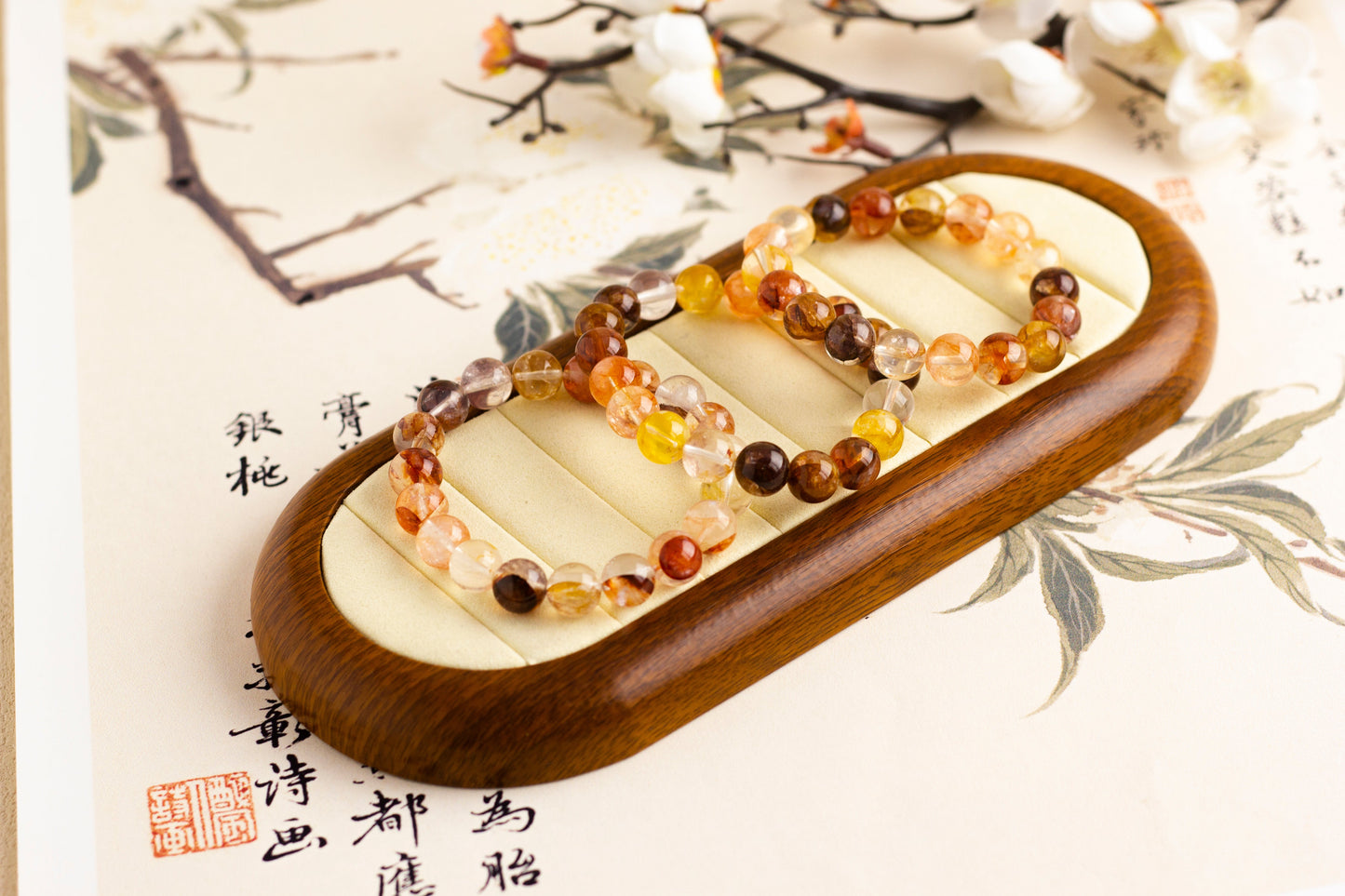 <You's jewelry>Exclusively customized koi plastic flower bracelets(11+)