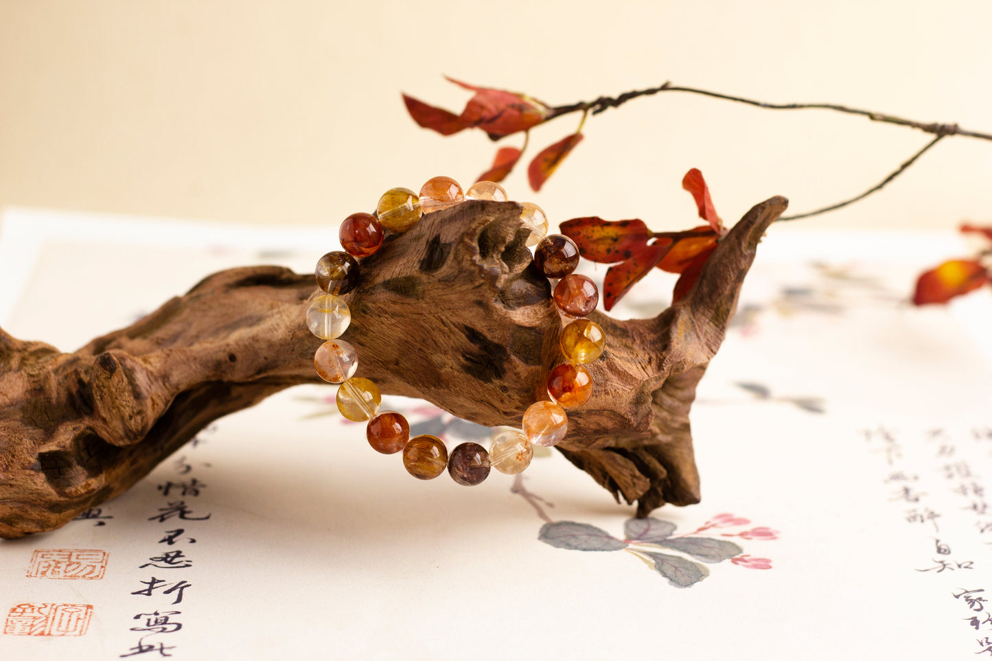 <You's jewelry>Exclusively customized koi plastic flower bracelets(11+)