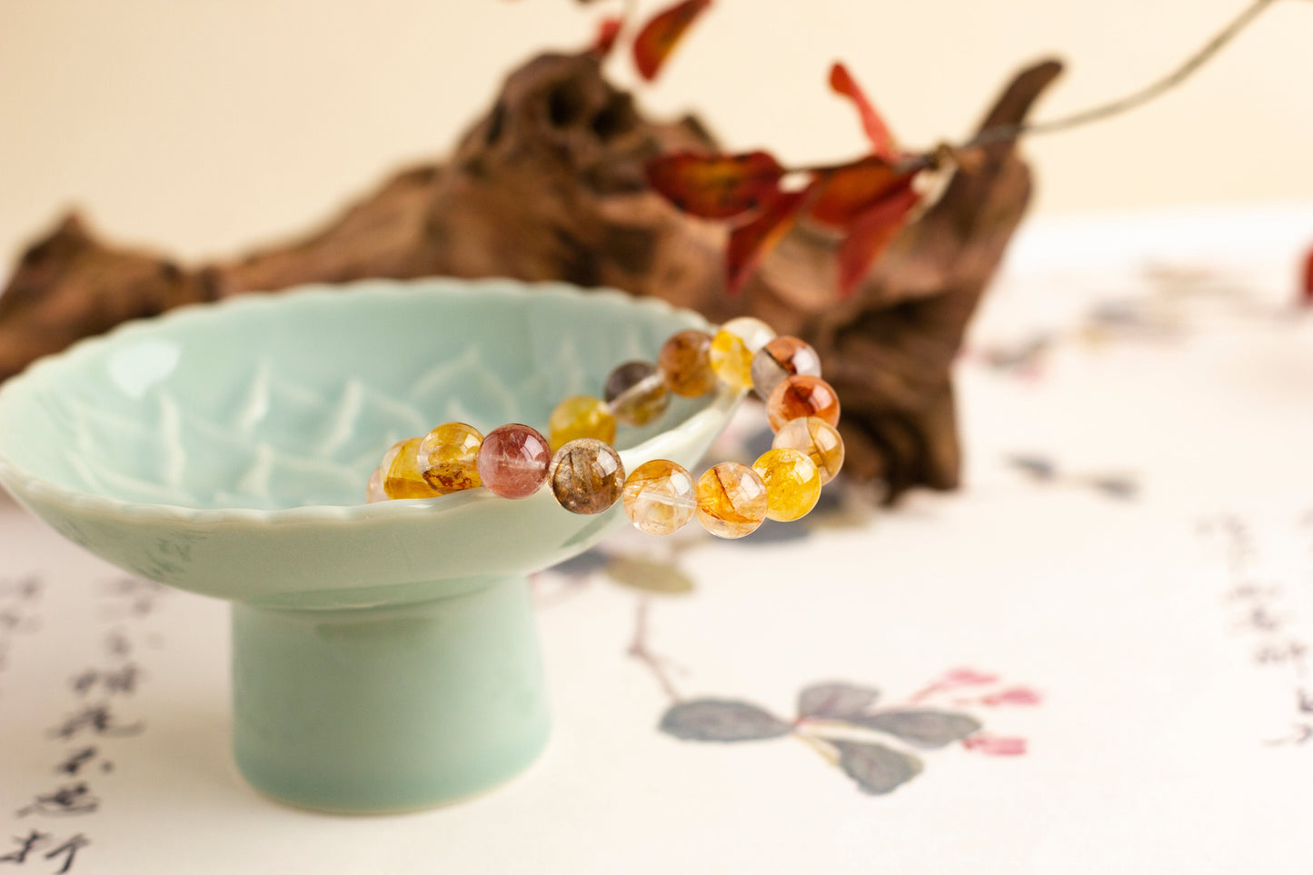 <You's jewelry>Exclusively customized koi plastic flower bracelets(10+)