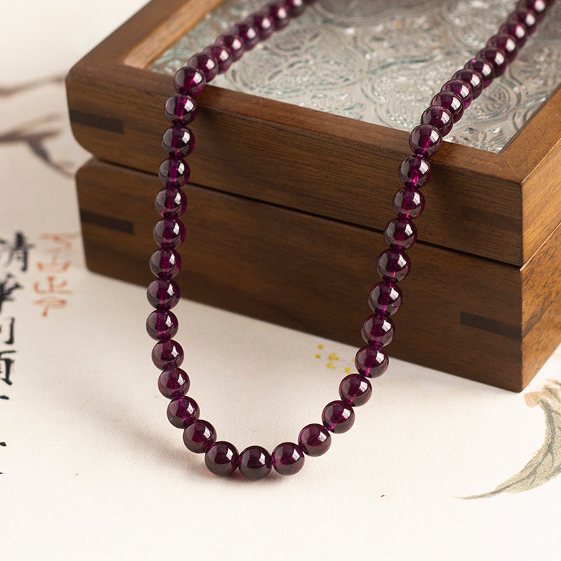 <You's jewelry>Exclusively customized purple tooth black multi-circle bracelet (6+)