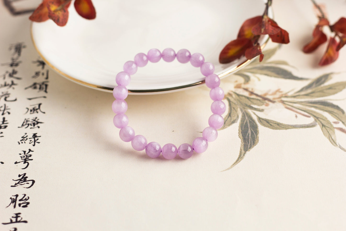 <You's jewelry>Exclusive custom-made Kunzite Bracelet (8+)