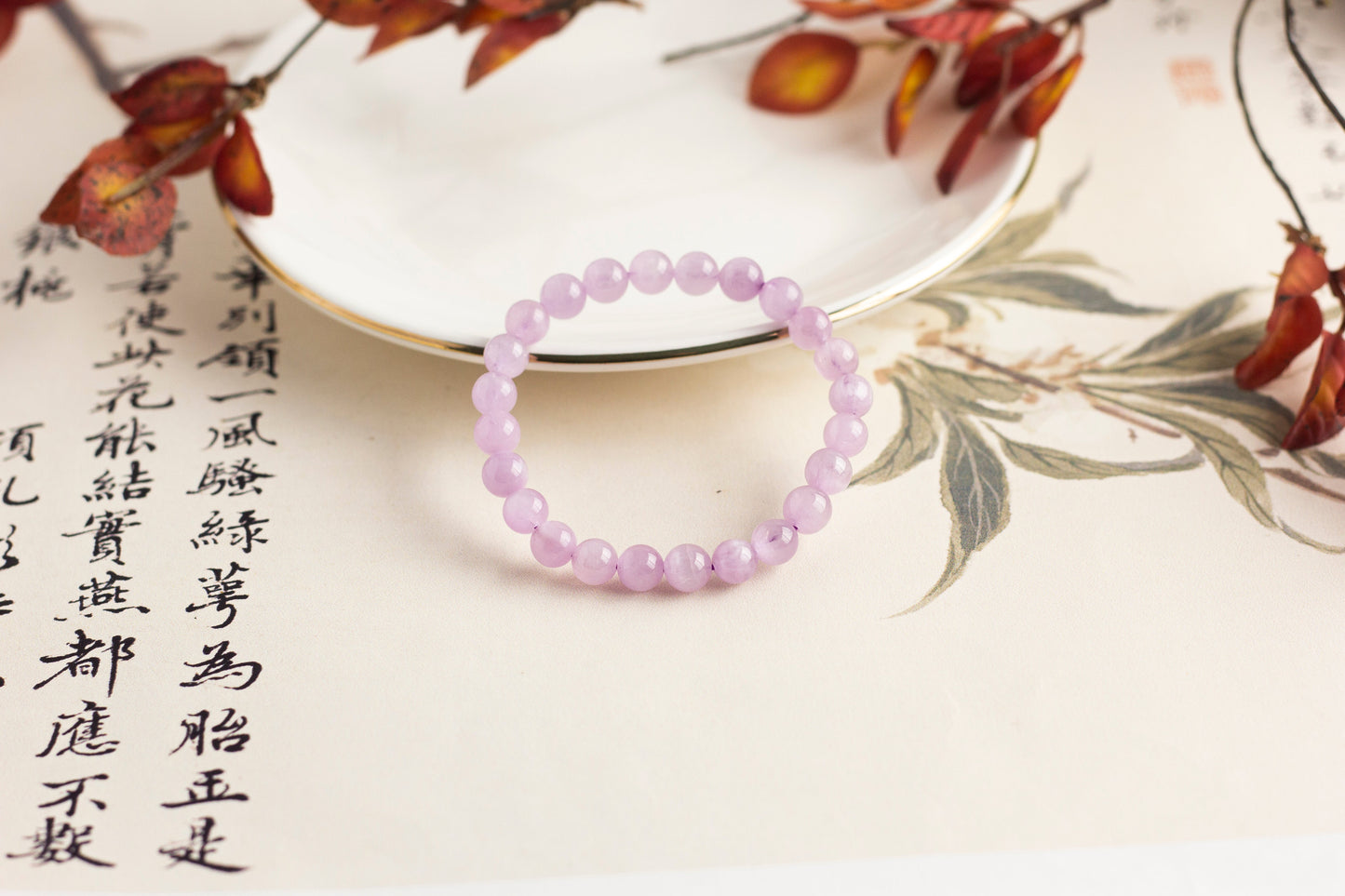 <You's jewelry>Exclusive custom-made Kunzite Bracelet (7+)