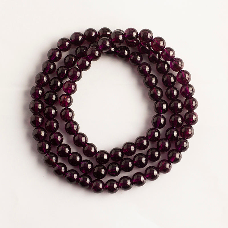 <You's jewelry>Exclusively customized purple tooth black multi-circle bracelet (6+)
