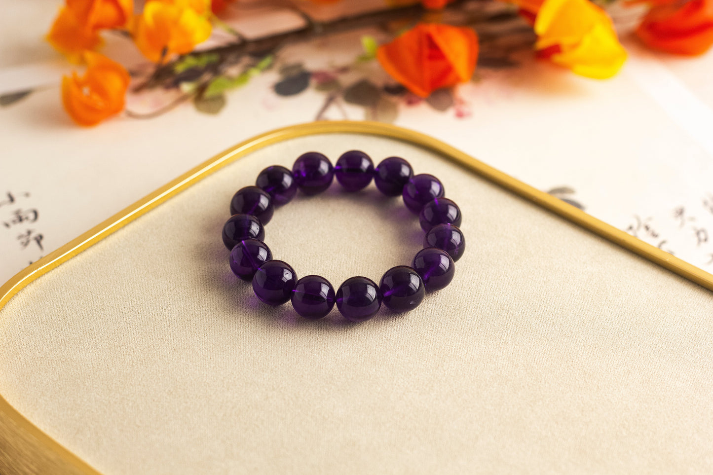 <You's jewelry>Exclusive customized amethyst bracelet (14+)
