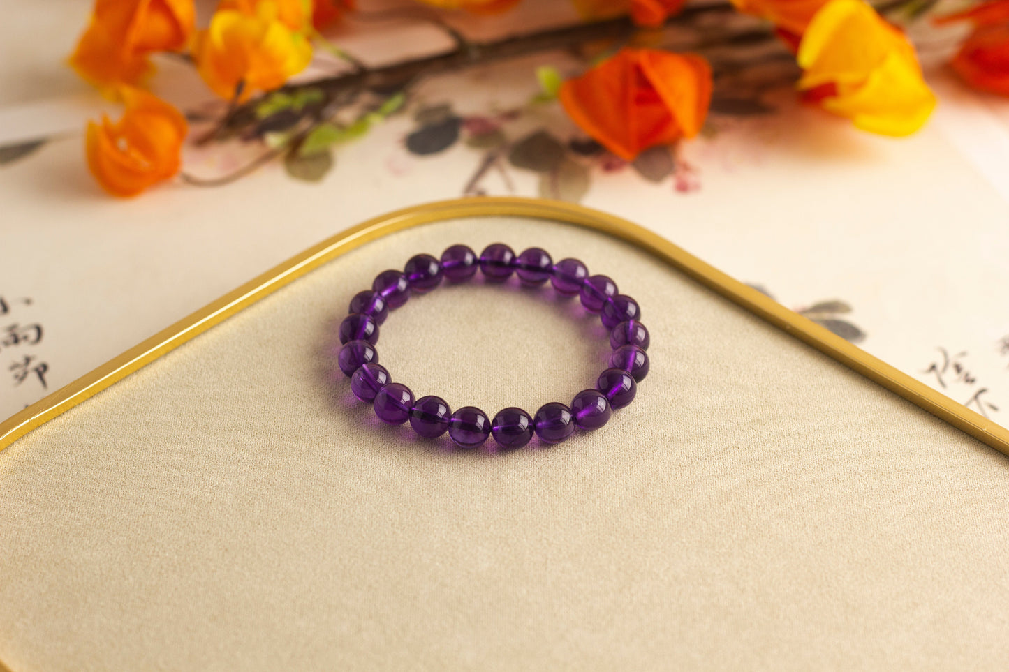<You's jewelry>Exclusive customized amethyst bracelet (9+)