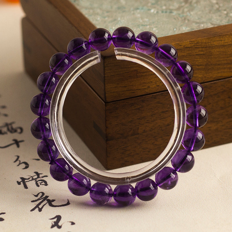 <You's jewelry>Exclusive customized amethyst bracelet (9+)