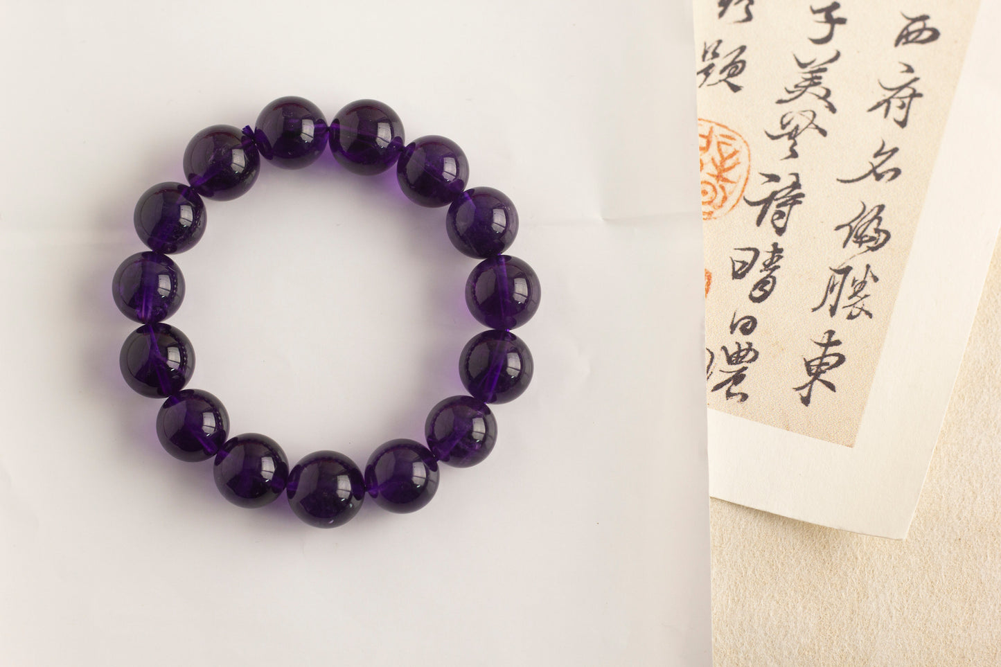 <You's jewelry>Exclusive customized amethyst bracelet (14+)