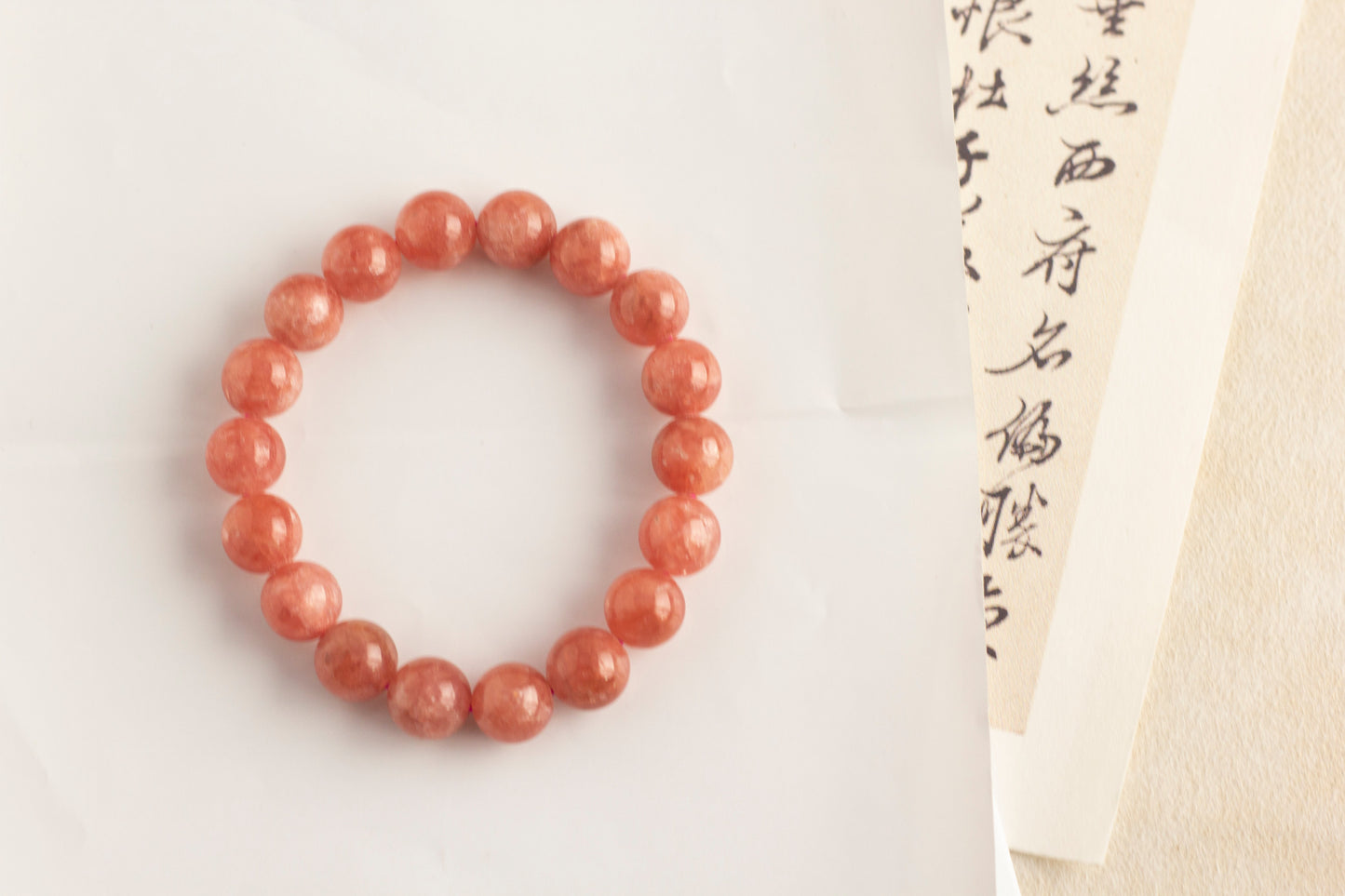 <You's jewelry>Exclusive customized rhodolite bracelet (11+)