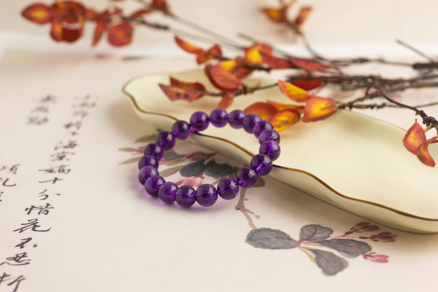 <You's jewelry>Exclusive customized amethyst bracelet (10+)