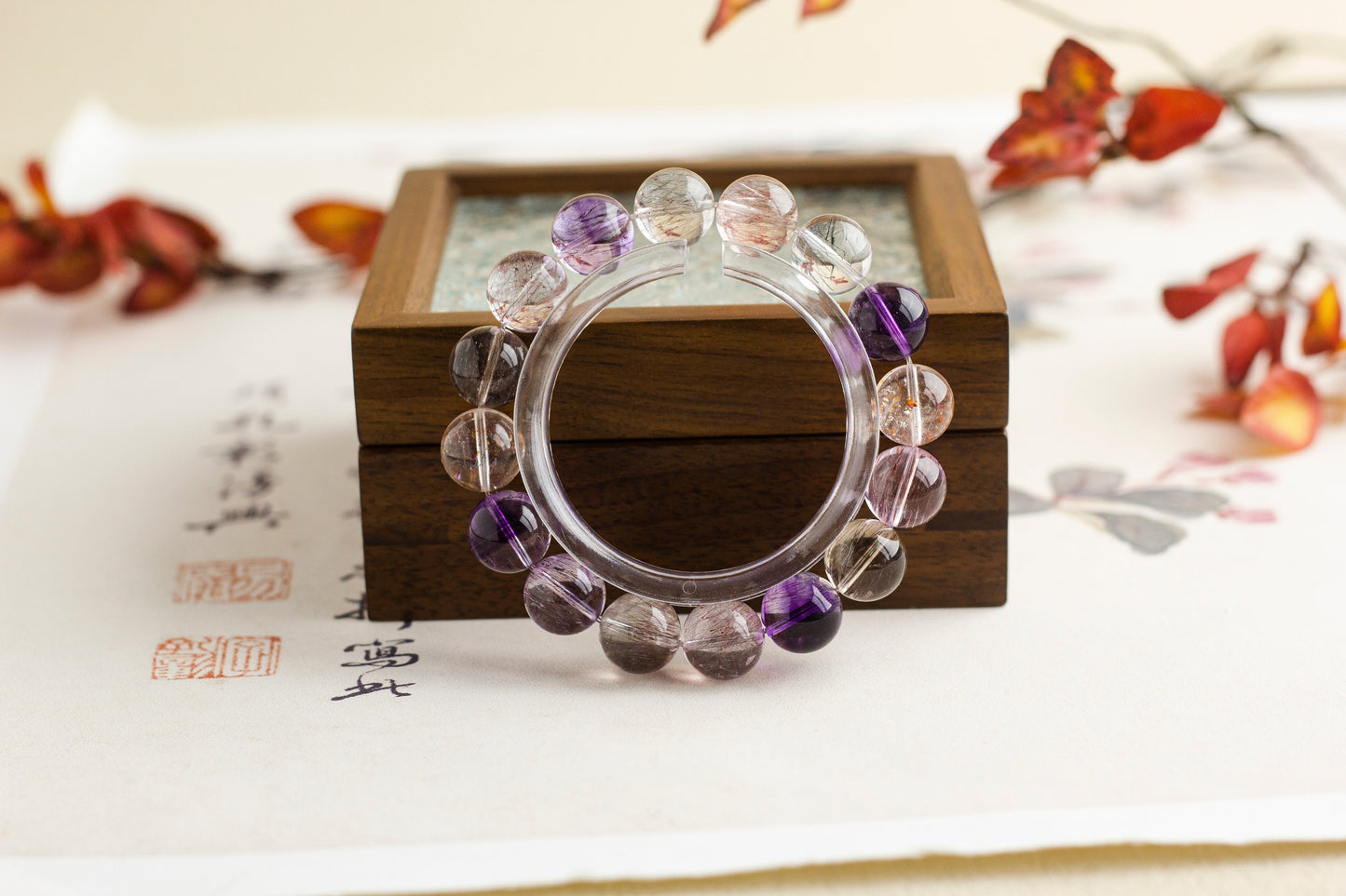 <You's jewelry>Exclusively customized super seven bracelets (12+)