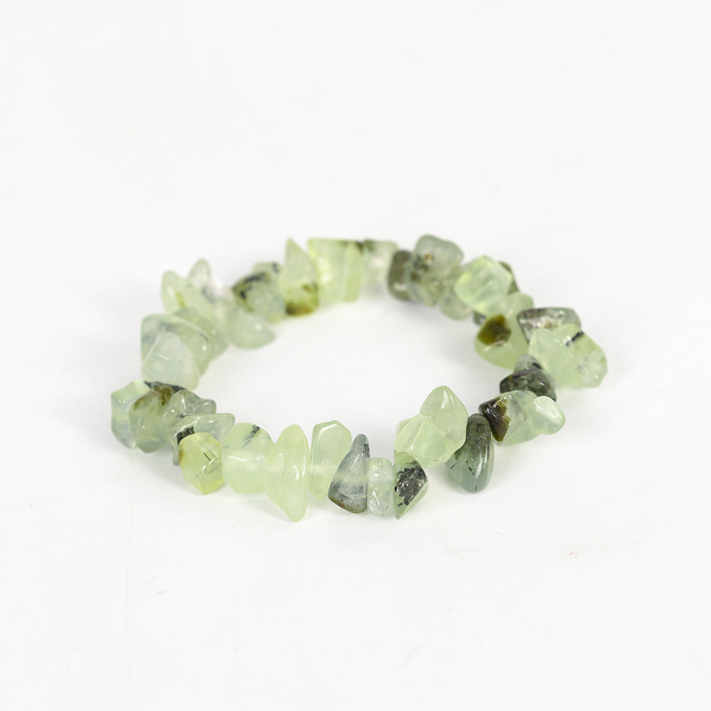 New hot selling natural crystal mixed irregular gravel bracelet for women handmade