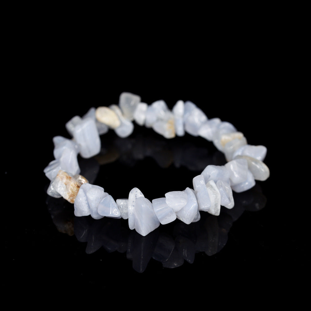 New hot selling natural crystal mixed irregular gravel bracelet for women handmade