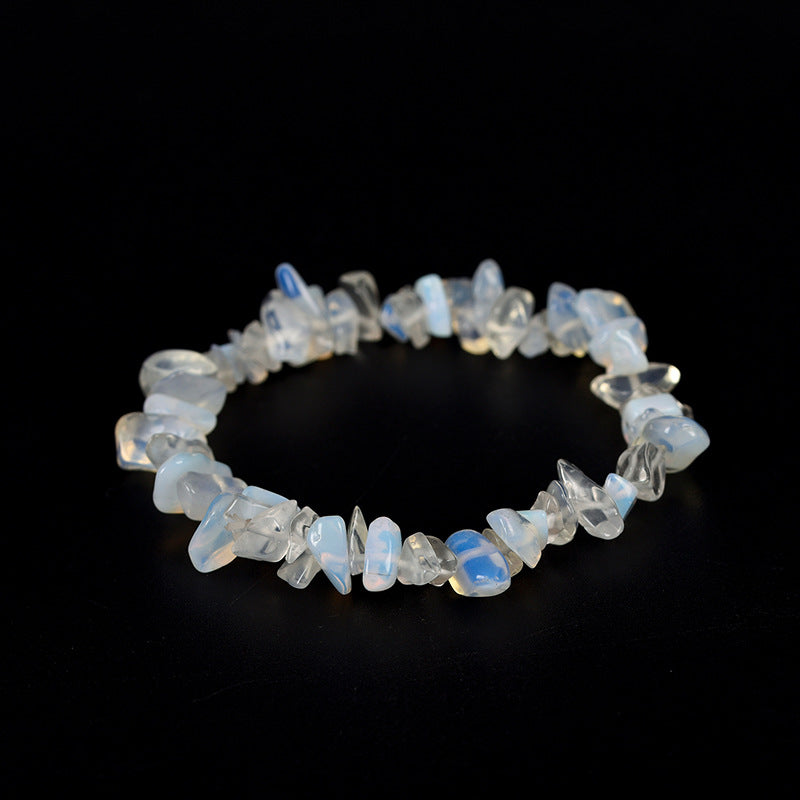 New hot selling natural crystal mixed irregular gravel bracelet for women handmade