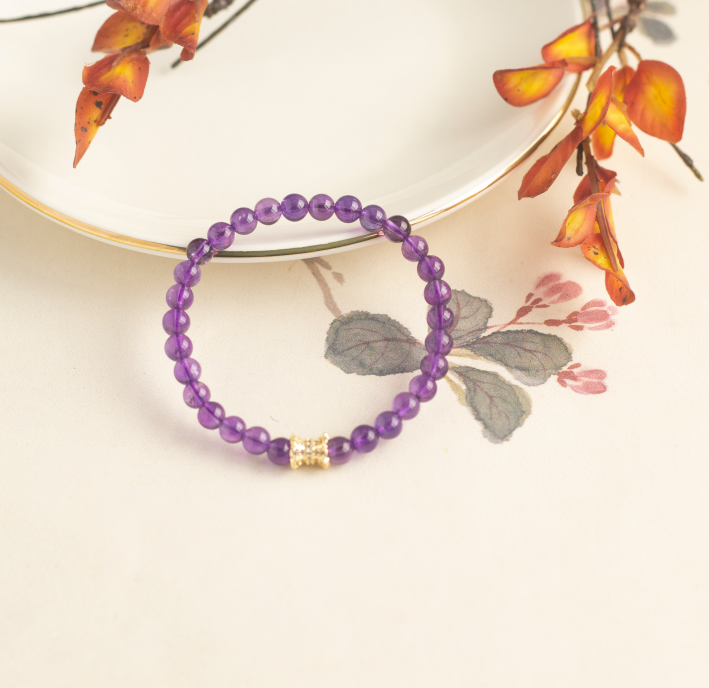 <You's jewelry>Exclusive customized amethyst bracelet