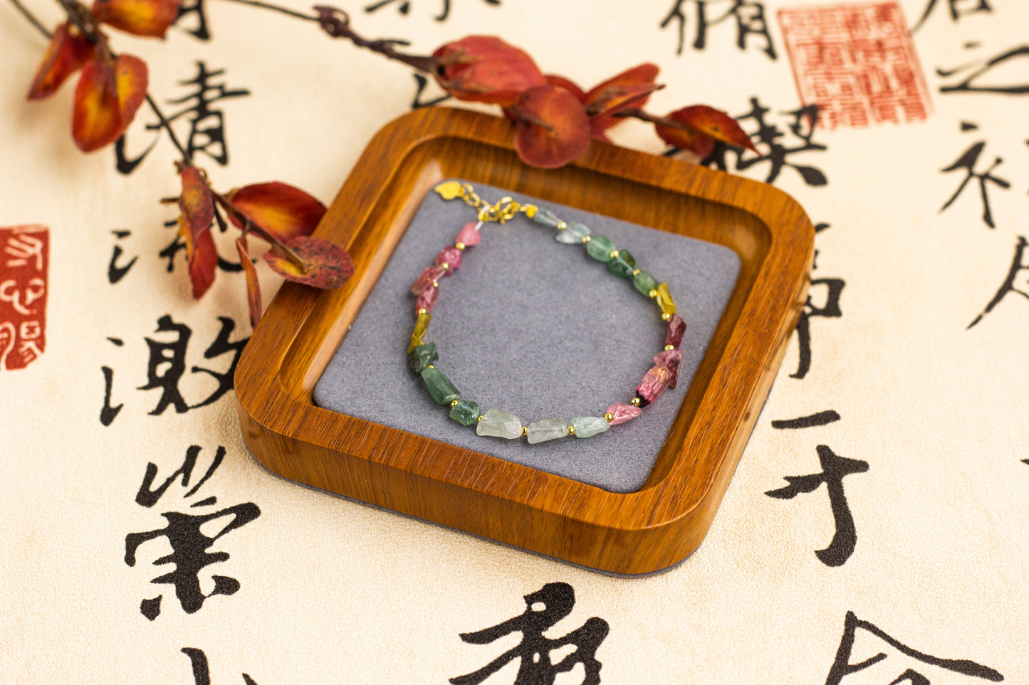 <You's jewelry>Exclusive customized tourmaline bracelet