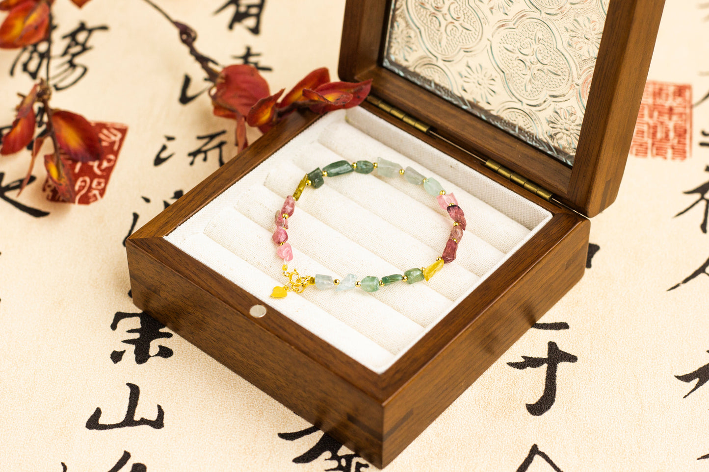 <You's jewelry>Exclusive customized tourmaline bracelet