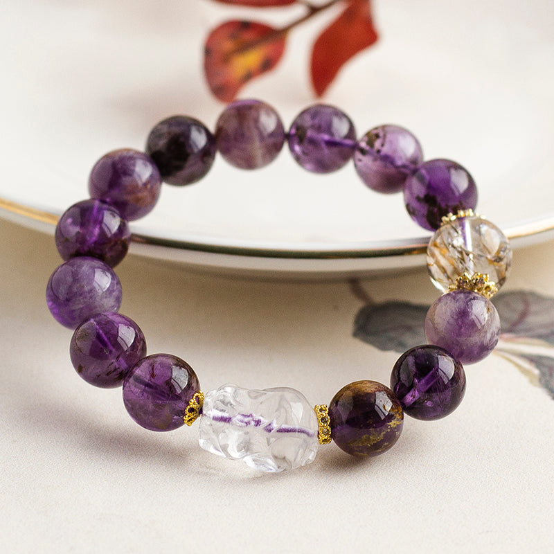 <You's jewelry>Exclusive customized purple ghost bracelet (12+)