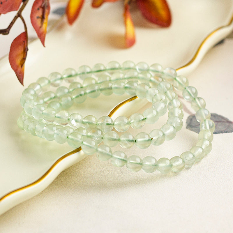 <You's jewelry>Exclusively customized green strawberry multi-circle bracelet (6+)