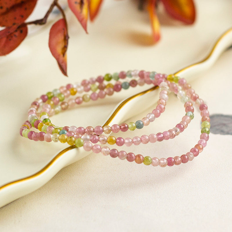 <You's jewelry>Exclusive customized tourmaline multi-circle bracelet (3+)