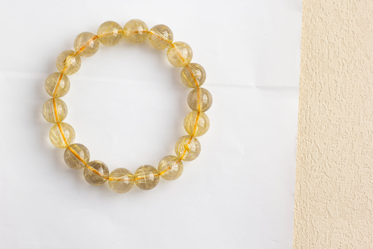 <You's jewelry>Exclusive customized golden crystal bracelet (11+)