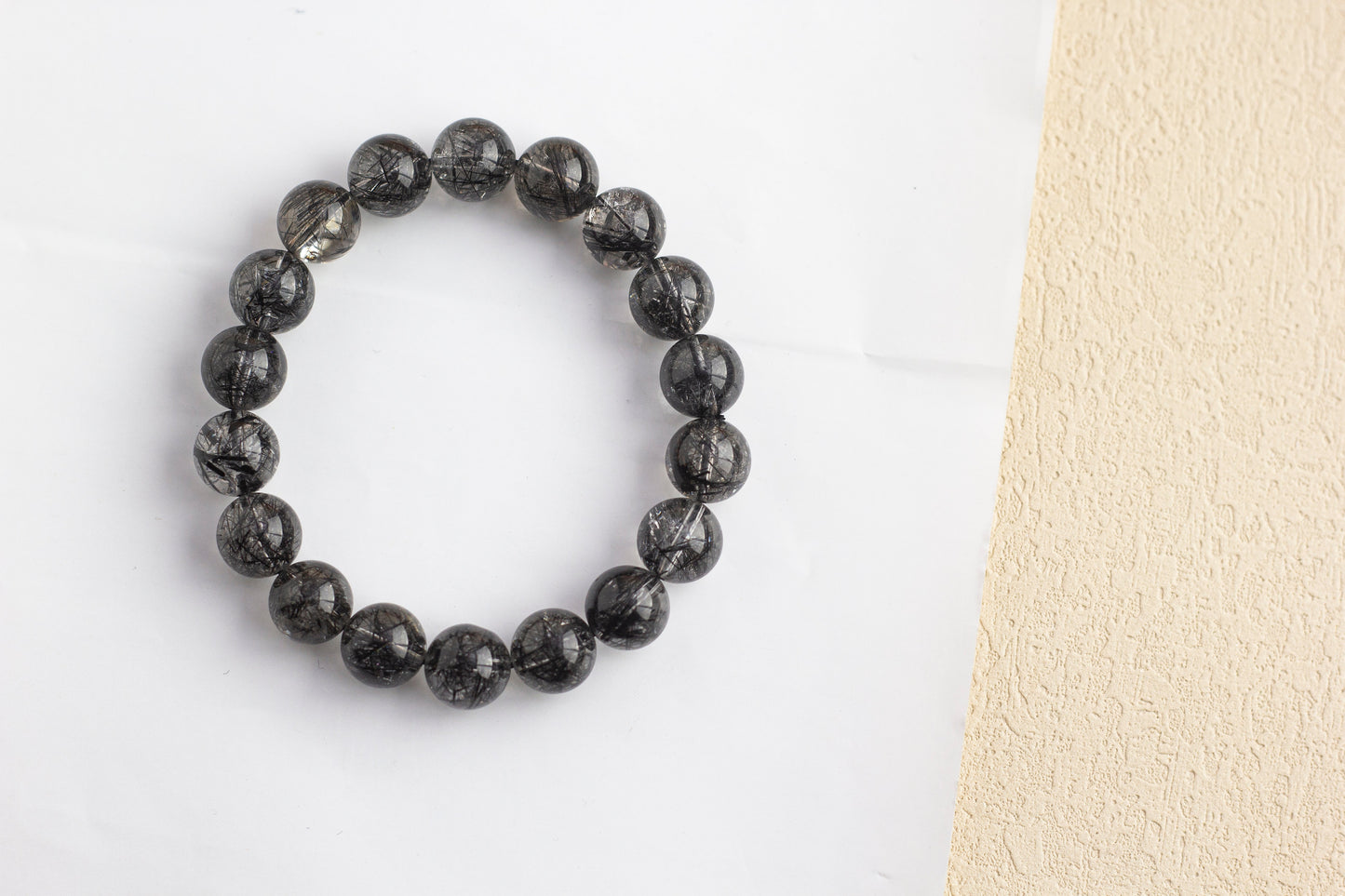 <You's jewelry>Exclusive customized black crystal bracelet (11+)