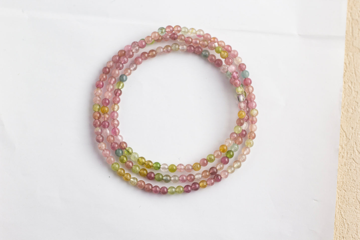 <You's jewelry>Exclusive customized tourmaline multi-circle bracelet (3+)