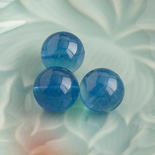 <You's jewelry>Exclusive customized devil blue aquamarine single bead (16+)