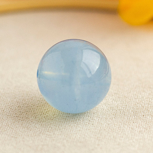 <You's jewelry>Exclusive customized aquamarine single bead (17+)