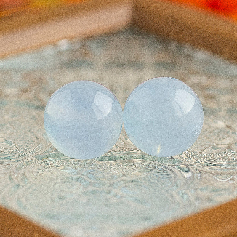 <You's jewelry>Exclusive customized aquamarine single bead (13+)