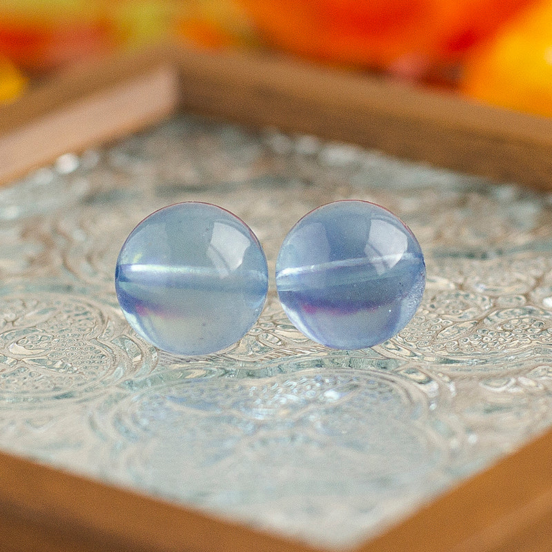 <You's jewelry>Exclusive customized devil blue aquamarine single bead (13+)