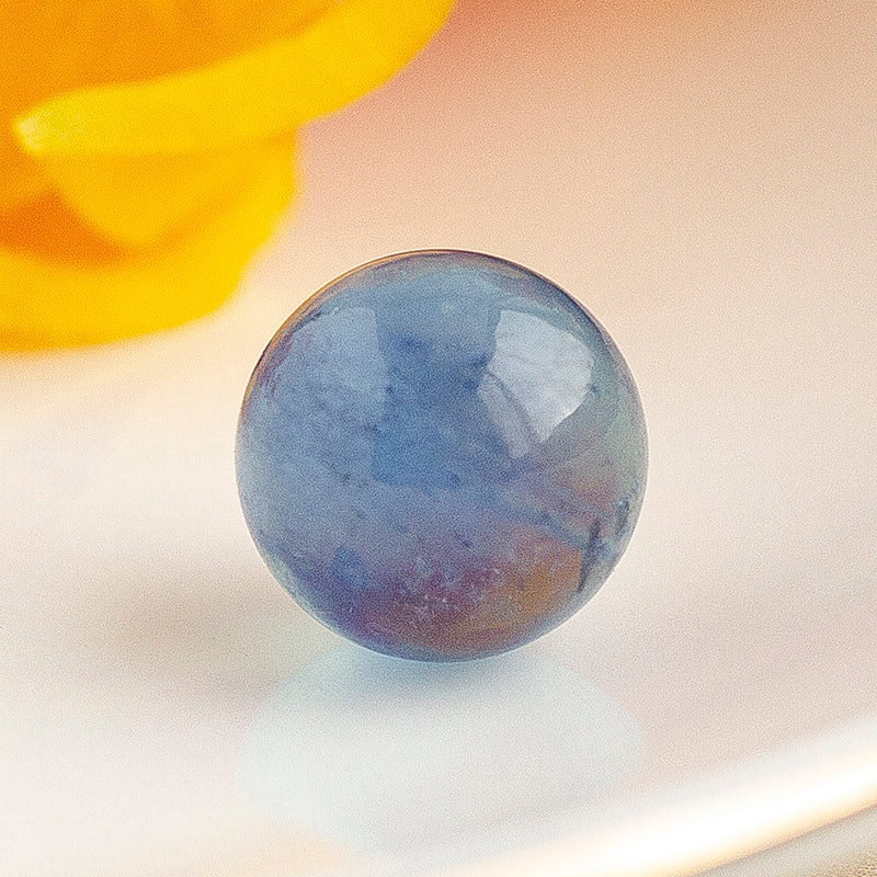 <You's jewelry>Exclusive customized devil blue aquamarine single bead (16+)